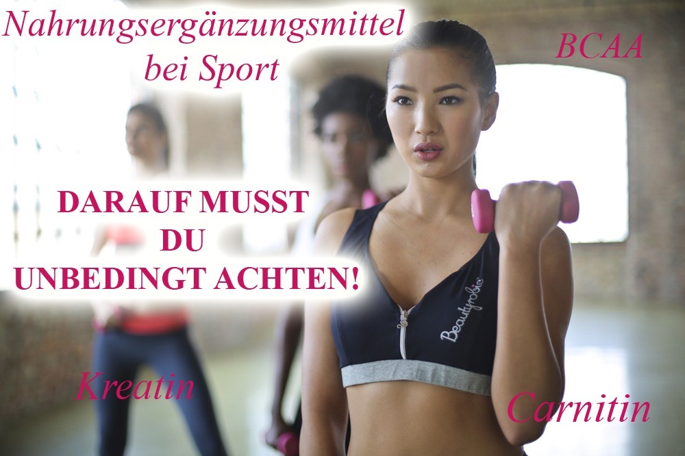 Nahrungsergänzungsmittel bei Sport